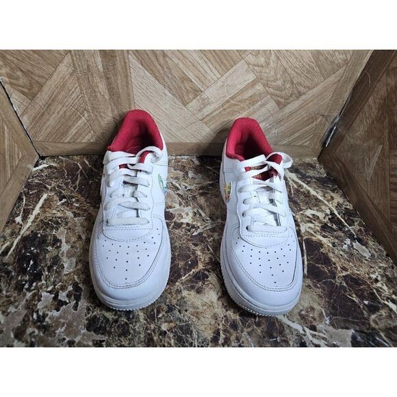 Nike Air Force 1 Chinese New Year Size 1y White/Multi-Color CU2981-191 - Picture 9 of 11